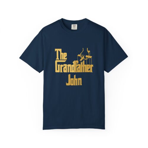 The Grandfather Custom Name T-shirt - 100% Grandpa Premium Heavy Cotton - All Sizes - Image 10