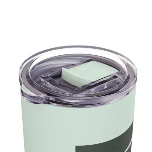 Slim Tumbler  Custom Name - with Lid & Straw  – Personalized Text - Stainless Steel – Matte – 20oz - Image 12