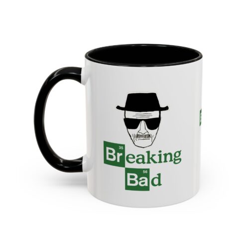 Funny Breaking Mug - Custom back Text - Dad, Friends, Boss Coffee Mug Gift - 11 or 15oz - Image 4