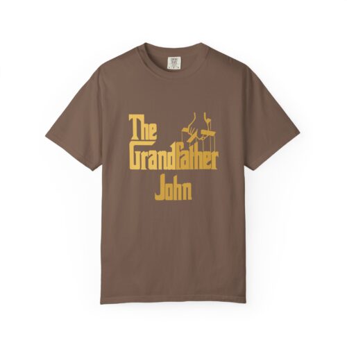 The Grandfather Custom Name T-shirt - 100% Grandpa Premium Heavy Cotton - All Sizes - Image 5