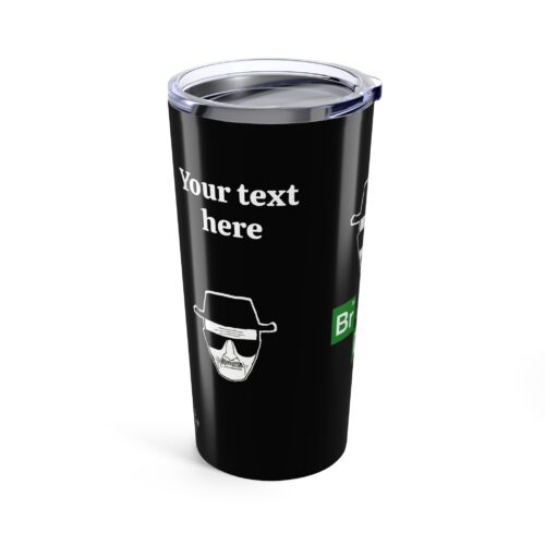 Breaking DAD Tumbler & Custom Text - Father's Day - Stainless Steel Daddy's Funny Cup 20 oz - Image 2