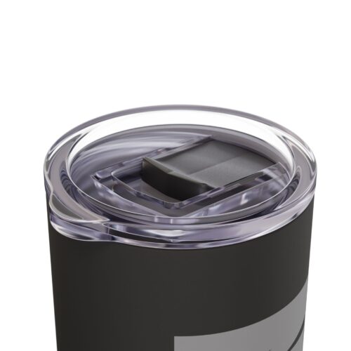 Slim Tumbler  Custom Name - with Lid & Straw  – Personalized Text - Stainless Steel – Matte – 20oz - Image 7
