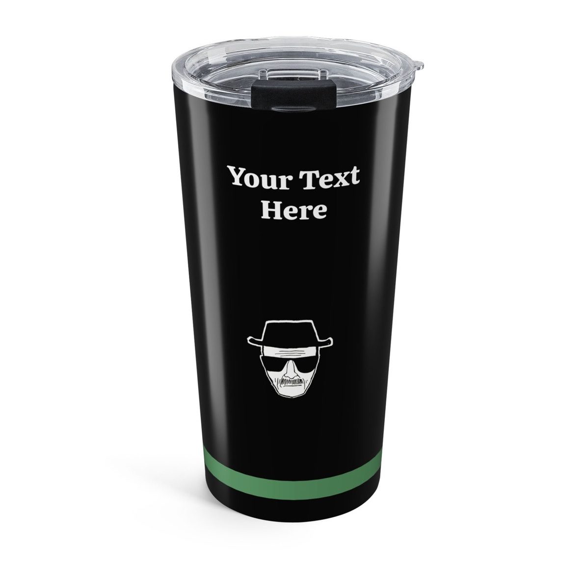 Breaking Bad Tumbler & Custom back Text - with Lid - Stainless Steel Funny Cup 20oz Breaking Bad Tumbler & Custom back Text - with Lid - Stainless Steel Funny Cup 20oz - Image 2