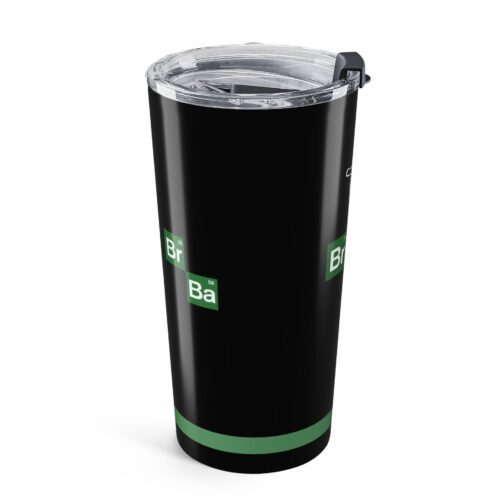 Breaking Bad Tumbler & Custom back Text - with Lid - Stainless Steel Funny Cup 20oz - Image 3
