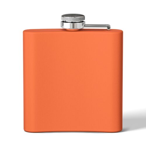 Custom Photo & Text Stainless Steel Flask, 6oz - Image 8