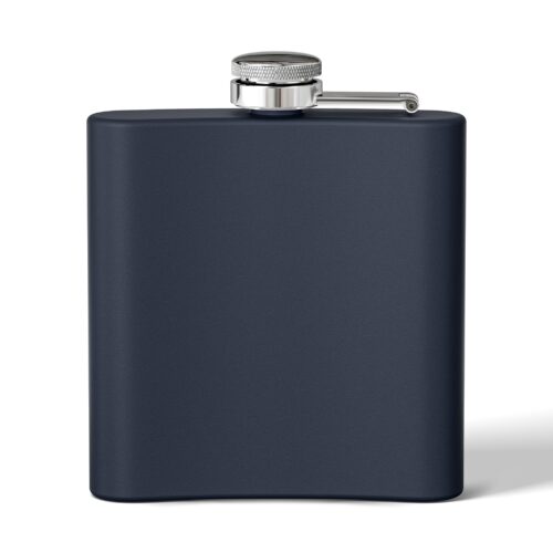 Monogram & Custom Text Stainless Steel Flask, 6oz - Image 9