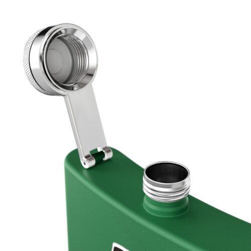 Breaking Bad & Custom Text - Stainless Steel Flask, 6oz - Image 7