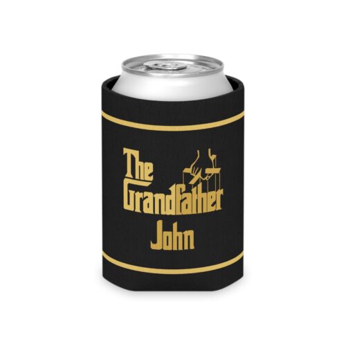 The Grandfather Personalized Name Can Cooler - Regular or Slim - Image 4