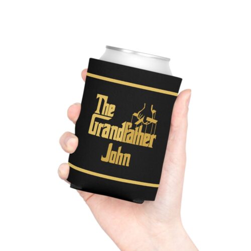 The Grandfather Personalized Name Can Cooler - Regular or Slim - Image 6
