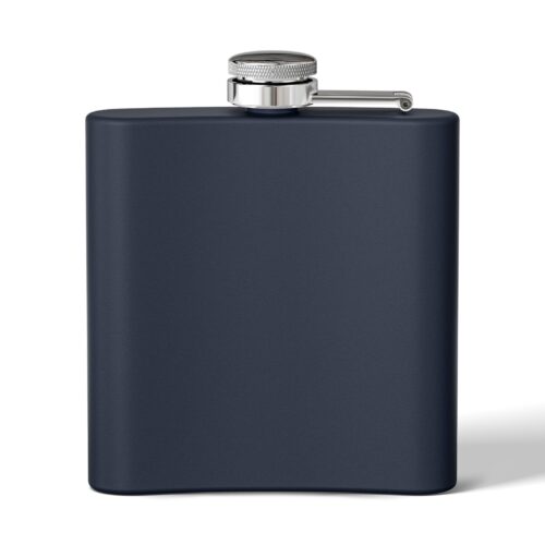 Your Custom Design - Personalized Stainless Steel Flask, 8 colors, 6oz - Image 3