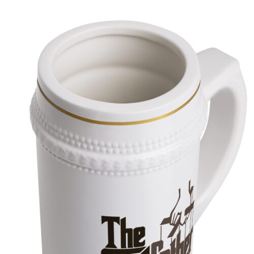 The Godfather & Custom Name Beer Stein - Large Mug 22oz - Image 4