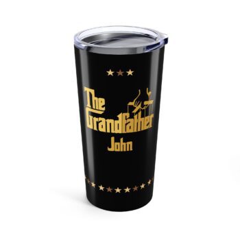 The Grandfather with Custom Name gifts - Grandpa Tumbler, 20oz