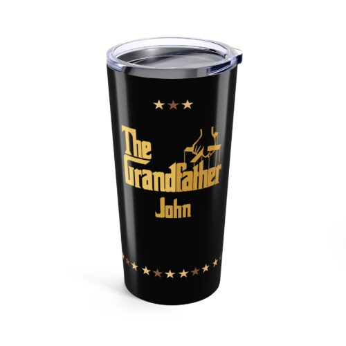 The Grandfather with Custom Name gifts - Grandpa Tumbler, 20oz