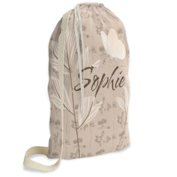 Aesthetic Laundry Bag & Custom Name - 2 sizes