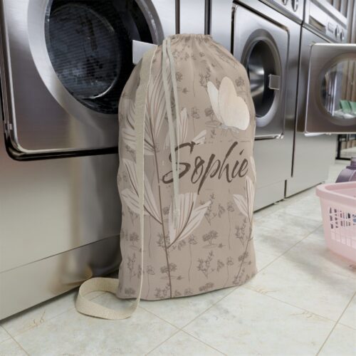 Aesthetic Laundry Bag & Custom Name - 2 sizes - Image 2
