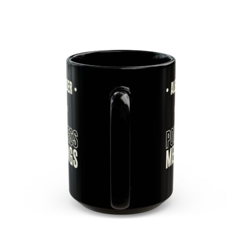 Funny Custom Name Coworker Mug – Meeting Survivor Office Coffee Cup – “Survivor of Pointless Meetings” – 11oz/15oz - Image 3