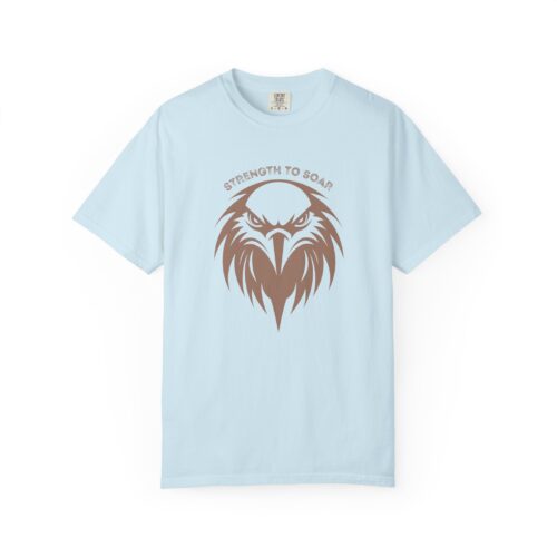Eagle T-shirt Design - Unisex - Printed Premium Washed Colors 100% Cotton - Image 2