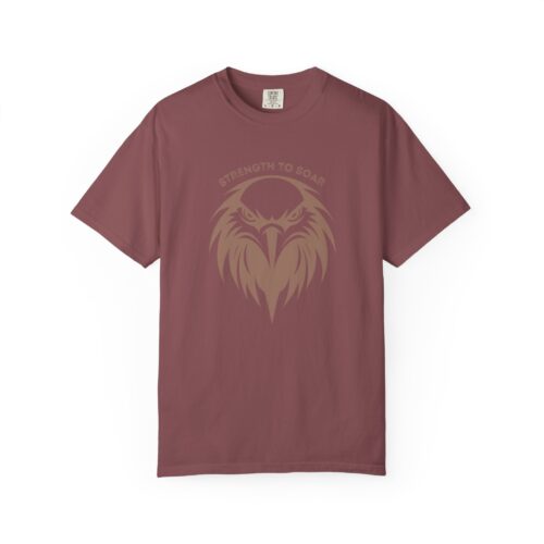 Eagle T-shirt Design - Unisex - Printed Premium Washed Colors 100% Cotton - Image 4
