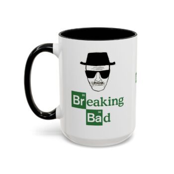 Breaking Bad Mug - Custom back Text - Dad, Friends, Boss. Funny Coffee Mug Gift - 11 or 15oz