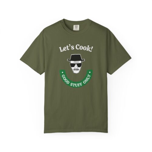 Breaking Bad Let's Cook Unisex Garment-Dyed Funny Walter White T-shirt - Premium Cotton - Image 2