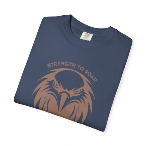 Eagle T-shirt Design - Unisex - Printed Premium Washed Colors 100% Cotton - Image 9