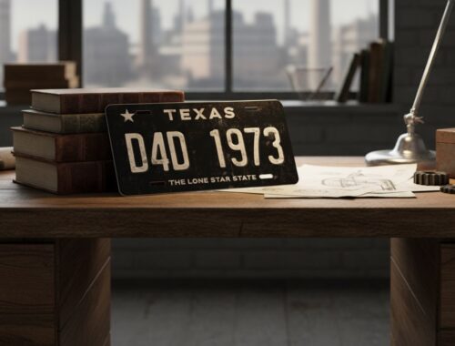 Trump Great Custom Merch Metal Vanity Plate -  Funny Gift for DAD, MOM, and more. Personalized Funny Gift idea - 3 Editable Text Areas -Size 12" x 6" - Image 4