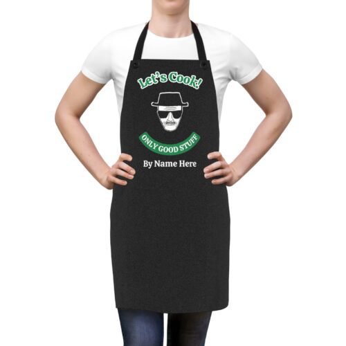 Let's Cook - Breaking Bad Apron & Custom Chef Name - Ajustable - Unisex - Image 2