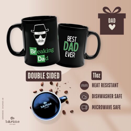 Dad Walter White Breaking Bad Mug - Funny Father's DAY Coffee Cup - 11 oz - Image 5