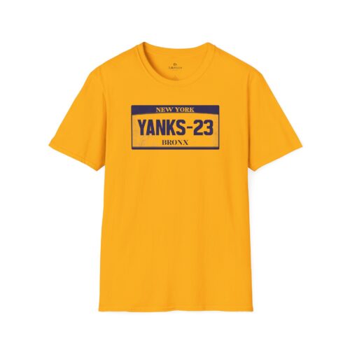 NY TShirt Custom Inspired by Vintage License Plates Designs -  2 Customizable Text Areas Unisex  S to 5XL