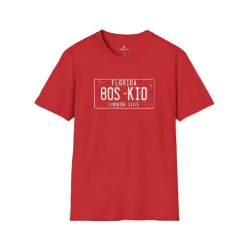 Florida T-Shirt 60s Custom Inspired by Vintage License Plates Designs - All Customizable Text Areas Unisex  S to 5XL
