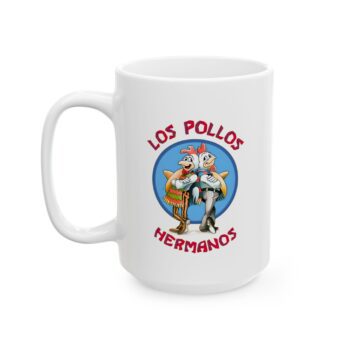 Los pollos hermanos Mug & Custom Text / Personalized Coffee Cup 11oz/15 oz