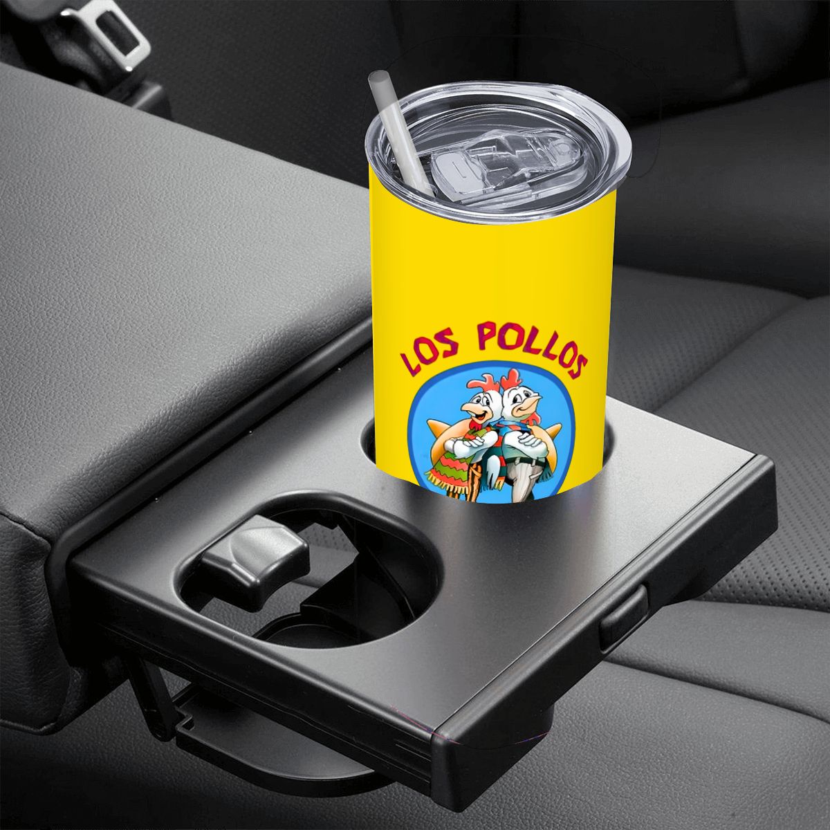 Los Pollos Hermanos Tumbler Custom Add your personalized back text - 20oz Cup Los Pollos Hermanos Tumbler Custom Add your personalized back text - 20oz Cup - Image 8