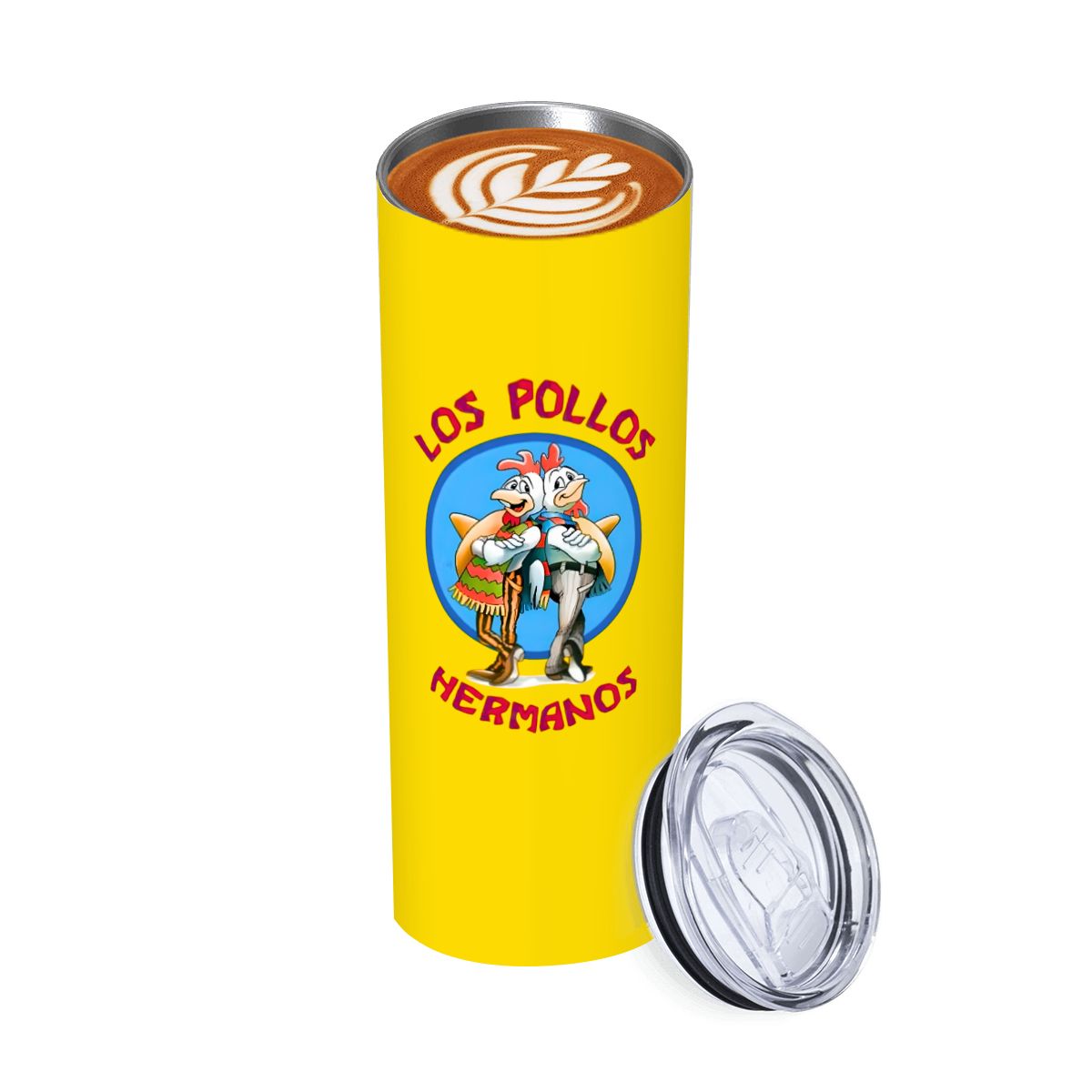 Los Pollos Hermanos Tumbler Custom Add your personalized back text - 20oz Cup Los Pollos Hermanos Tumbler Custom Add your personalized back text - 20oz Cup - Image 3